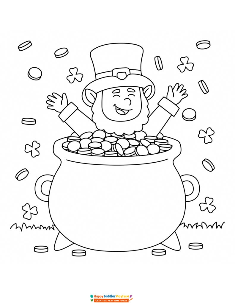 st patrick s day coloring pages