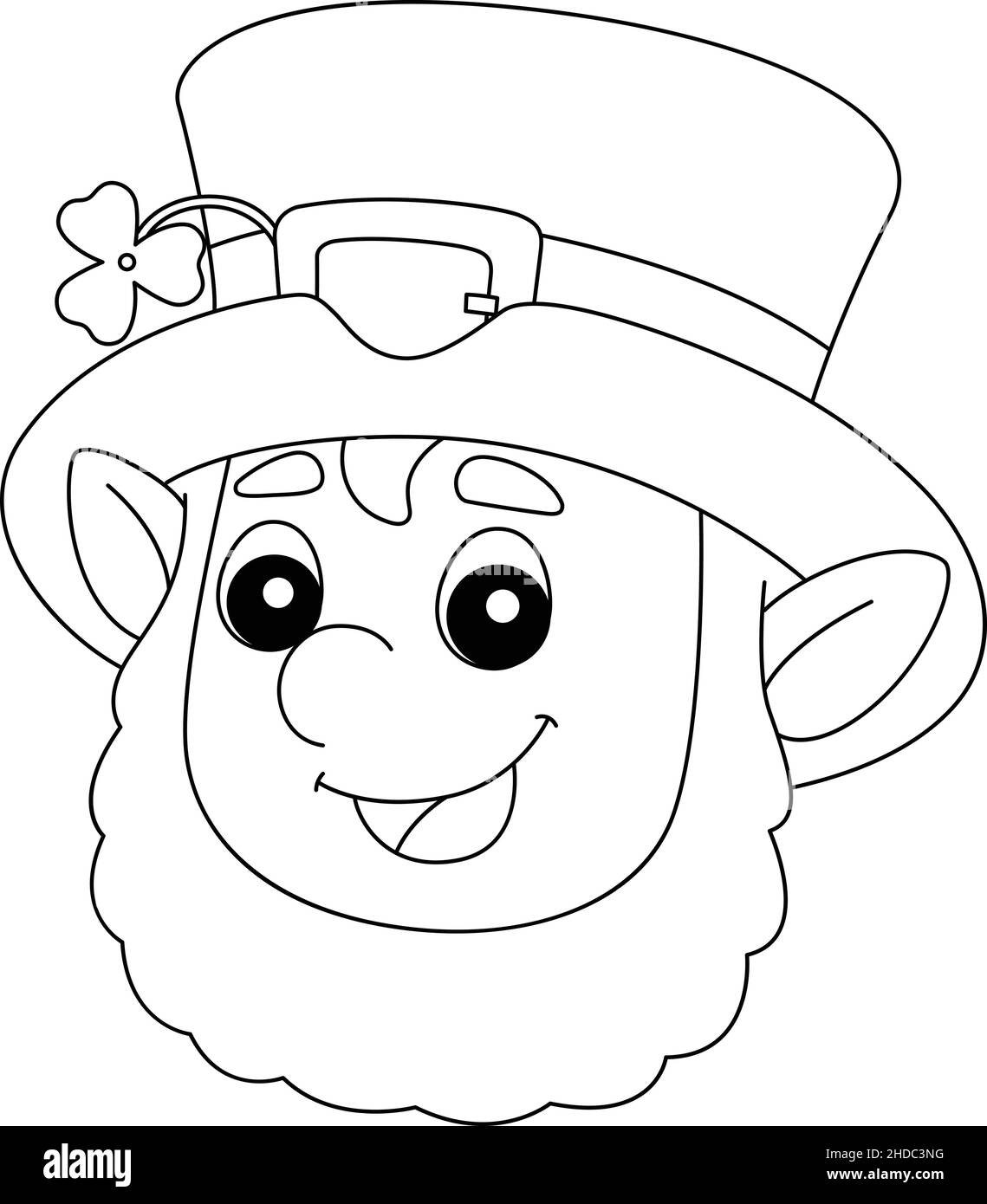 St Patricks Day Leprechaun Coloring Page For Kids Stock Vector Image Art Alamy St Patricks Day Leprechaun Coloring Page For Kids Stock Vector Image Art Alamy