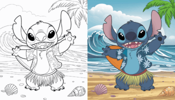 Stitch Coloring Pages 35 Free Printable PDF 