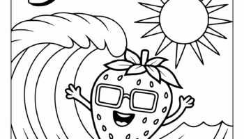 Summer Coloring Pages 20 Free Printable PDF 