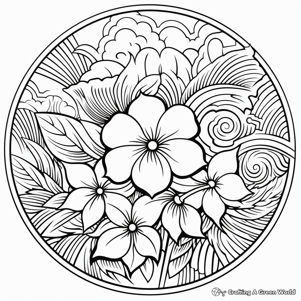 Summer Mandala Coloring Pages Free Printable Worksheets Library Summer Mandala Coloring Pages Free Printable Worksheets Library