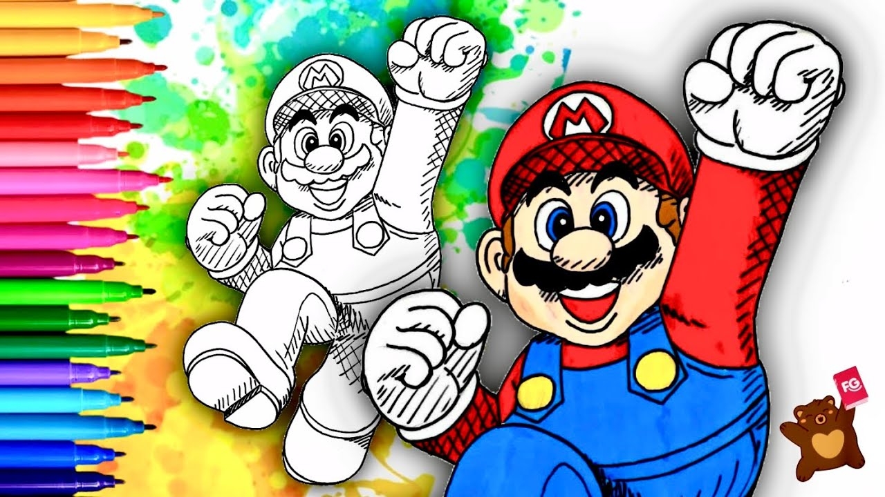 Super Mario Coloring YouTube