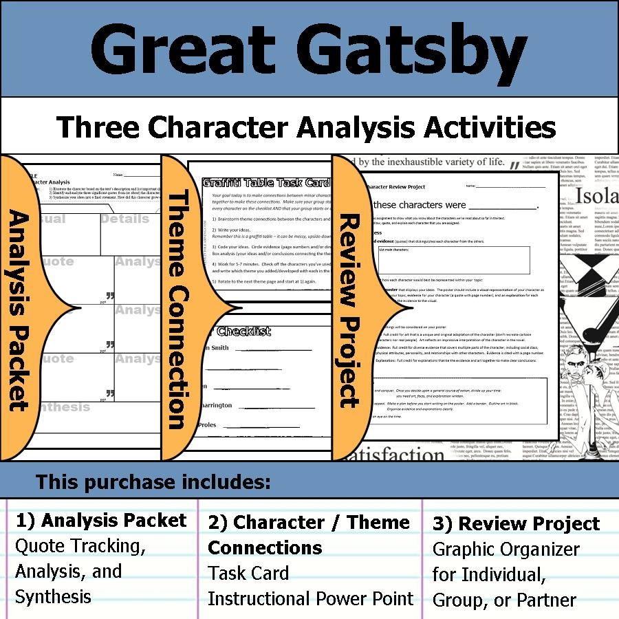 The Great Gatsby Teaching Unit
