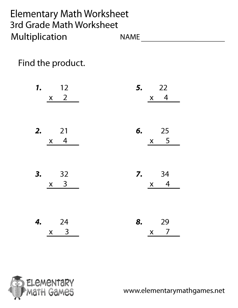 3rd grade worksheets