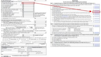 Tips And Reminders Form IT 2104 Employee s Withholding Allowance Certificate