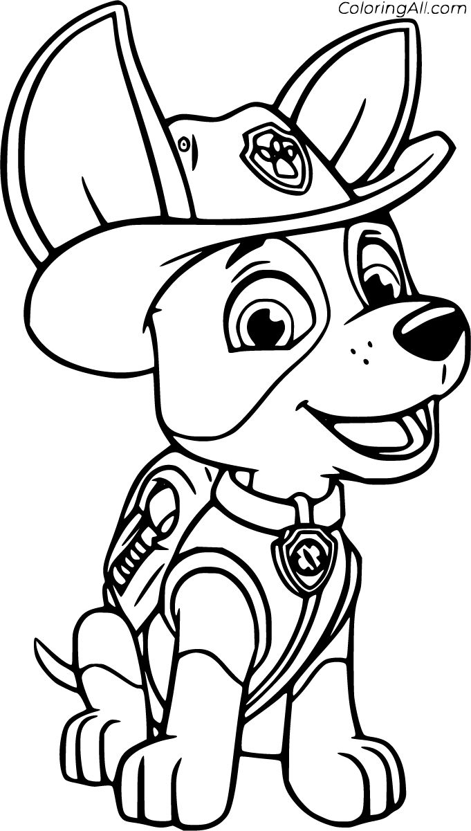 paw patrol coloring pages