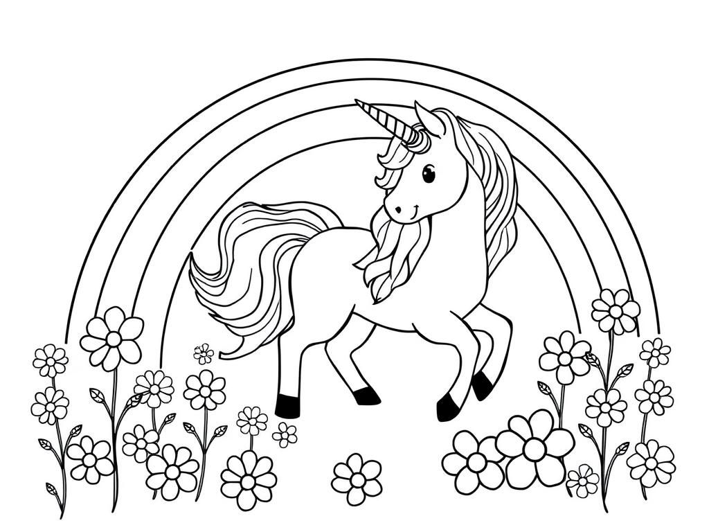 Free Unicorn Coloring Pages Free coloring pages to print
