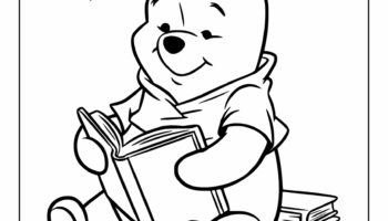 Winnie The Pooh Coloring Pages 25 Free Printable PDF 