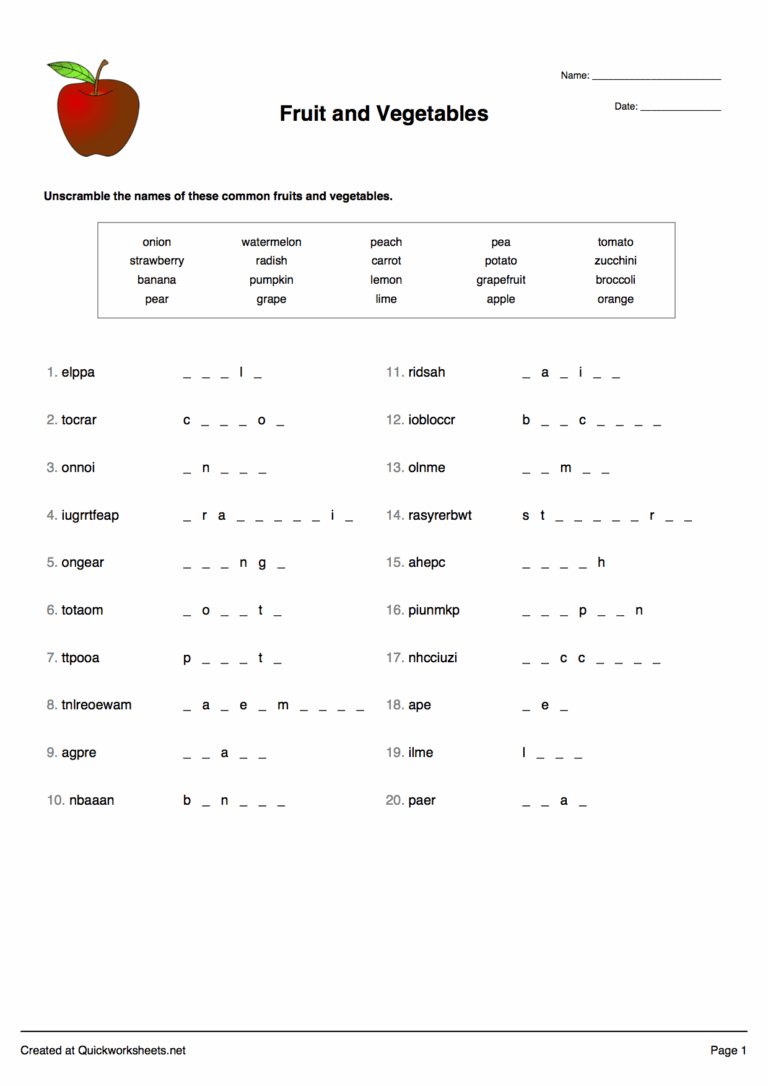 Word Scramble Wordsearch Crossword Matching Pairs And Other Worksheet Makers Quickworksheets