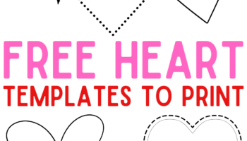 10 Free Printable Heart Templates Crafty Morning