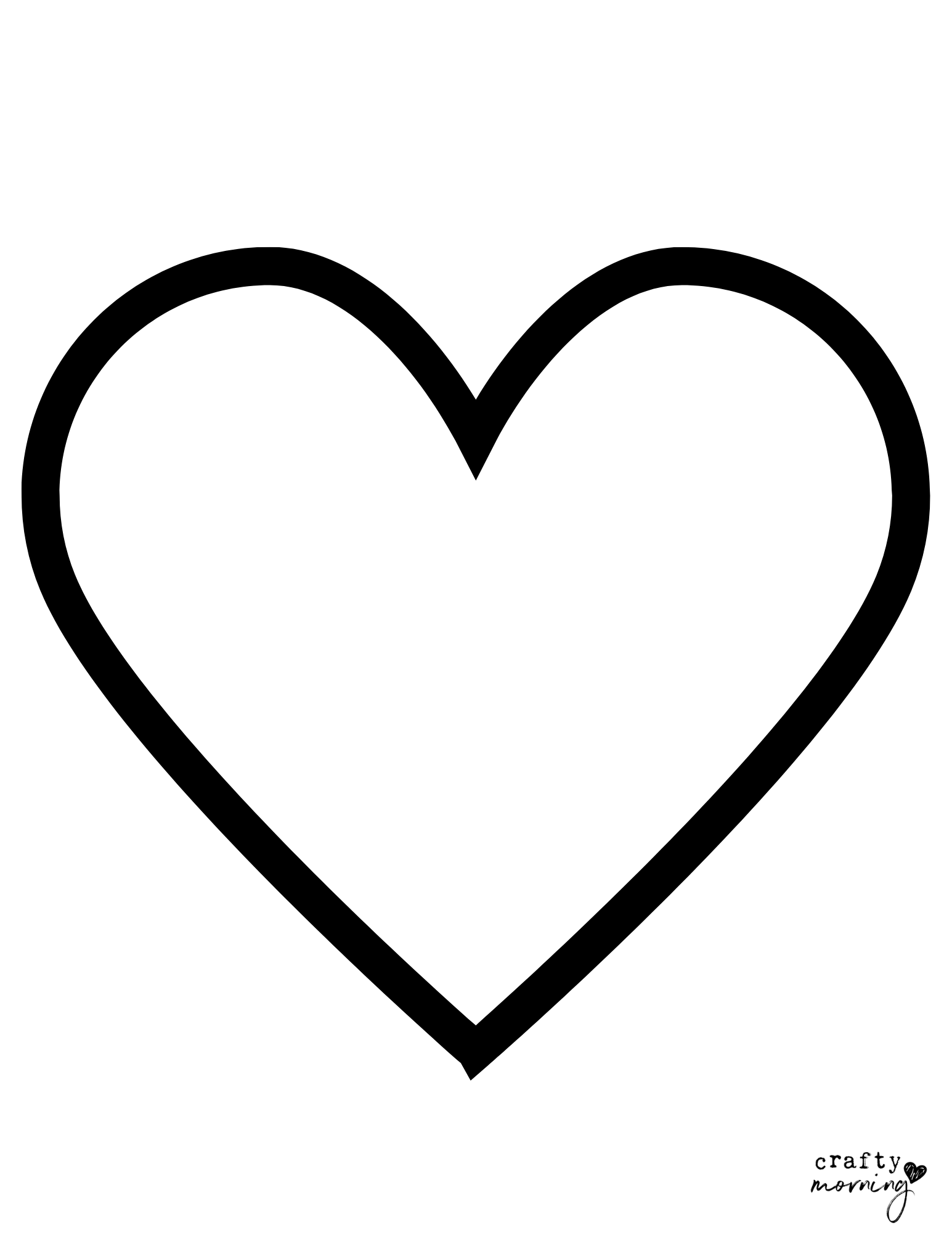 10 Free Printable Heart Templates Crafty Morning 10 Free Printable Heart Templates Crafty Morning