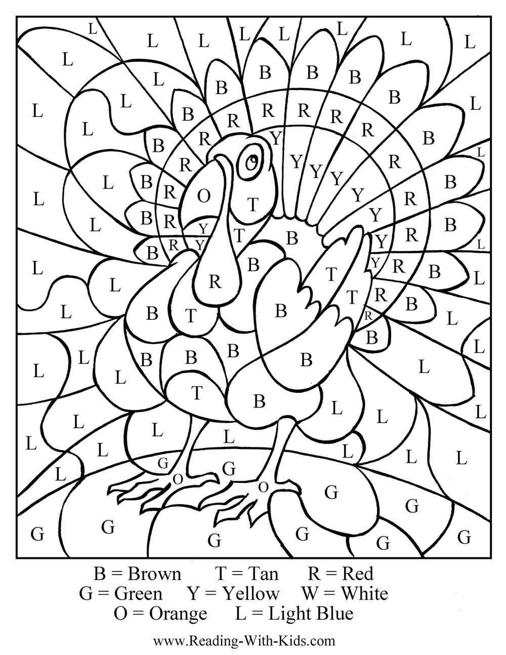 free printable thanksgiving coloring sheets