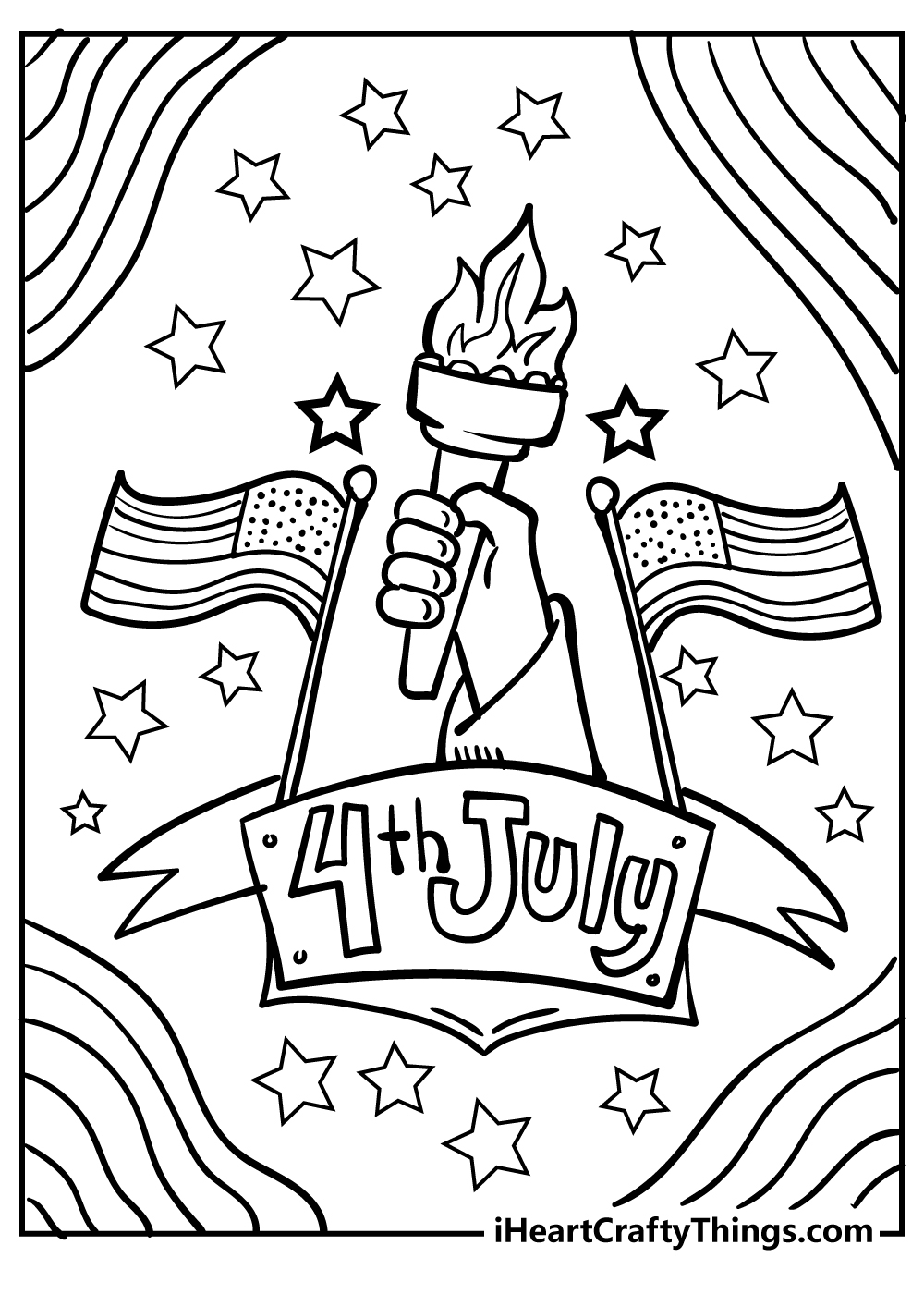 4th Of July Coloring Pages 100 Free Printables 