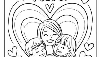 58 Mother s Day Coloring Pages Free To Print Smooth Draw