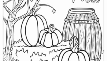 82 Autumn Fall Coloring Pages Free PDF Printables 