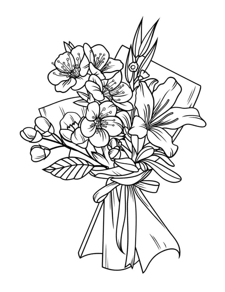 Adult Coloring Pages Flowers Free Printables Add A Little Adventure Adult Coloring Pages Flowers Free Printables Add A Little Adventure