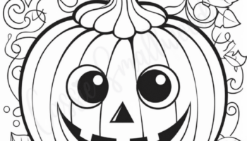 AWESOME Halloween Coloring Pages Cassie Smallwood