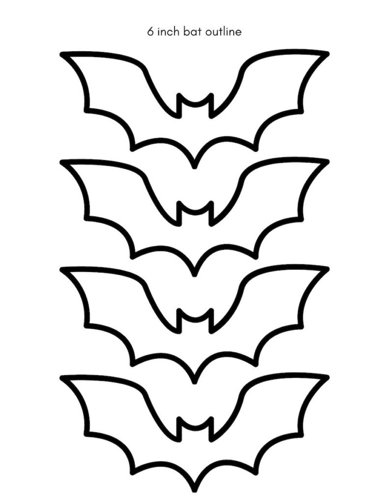 Bat Template For Halloween Crafts And Decorations OriginalMOM Bat Template For Halloween Crafts And Decorations OriginalMOM