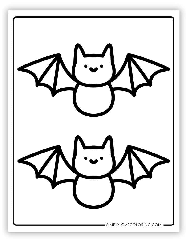 template of a bat template of a bat