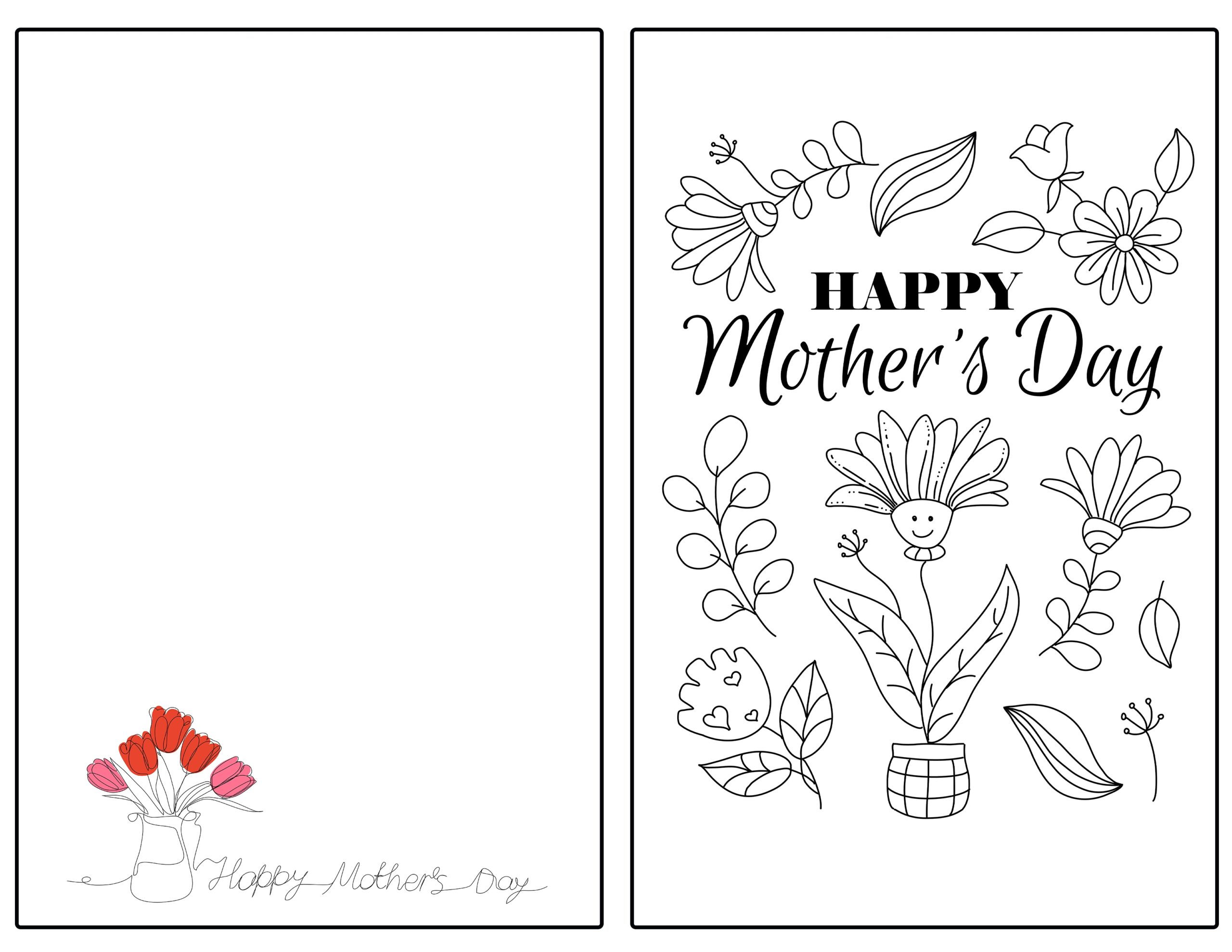 free printable mother's day cards