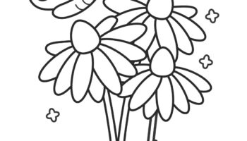 Flower Coloring Pages Free Printable PDFs Cute Coloring Pages For Kids
