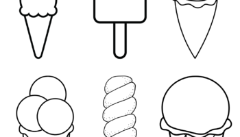 Free Ice Cream Coloring Pages For Kids And Adults