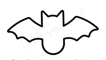 Free Printable Bat Templates Small Medium And Large Cassie Smallwood