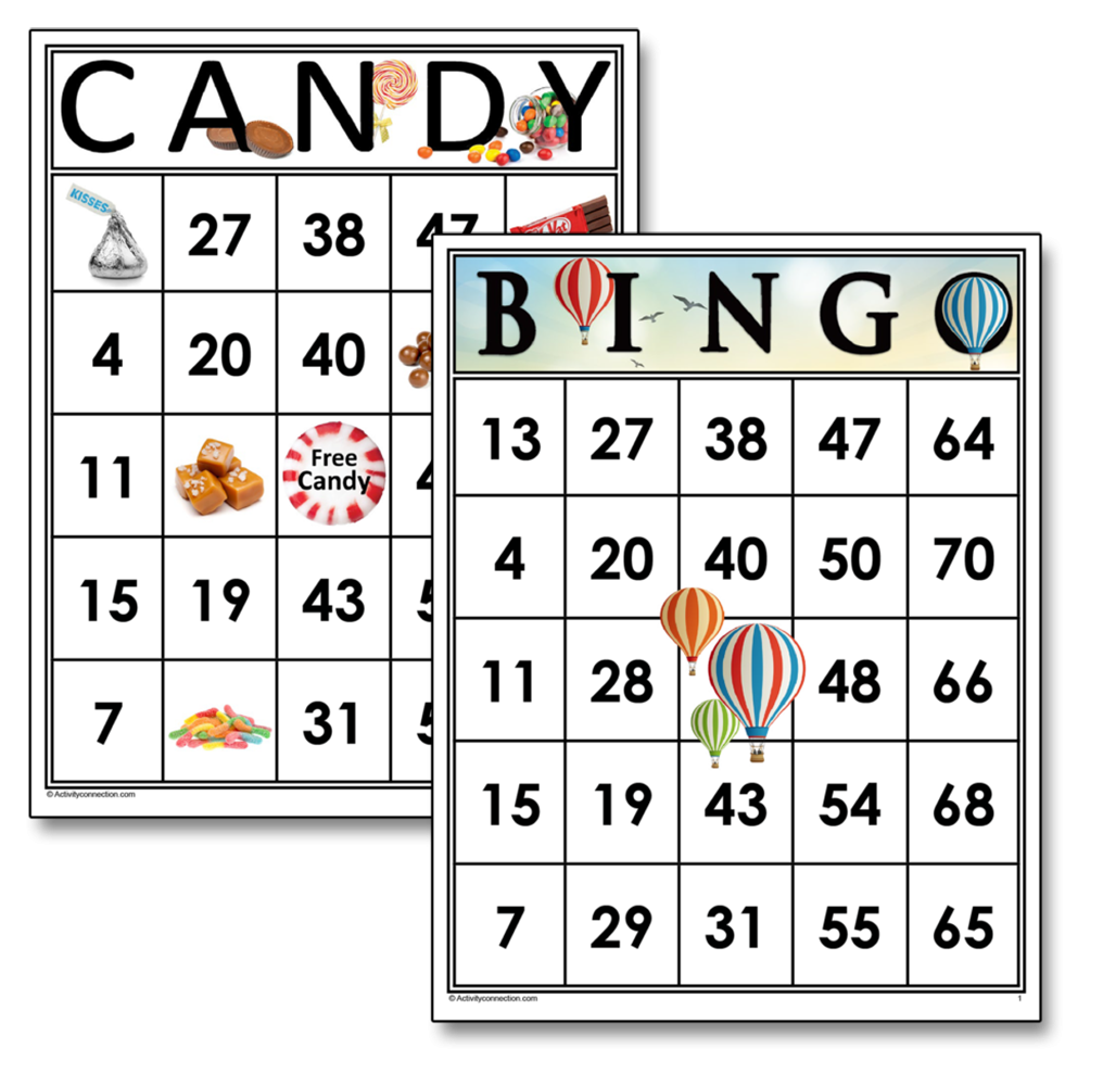 Free Printable Bingo Cards Activity Connection