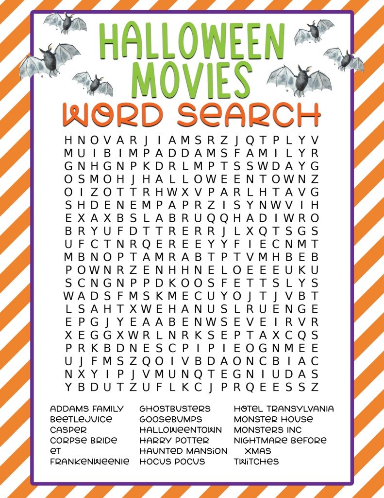 halloween word searches printable halloween word searches printable