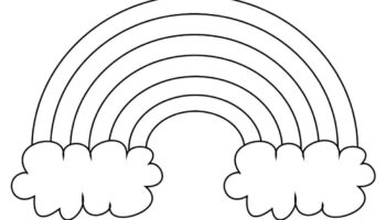 Free Printable Rainbow Coloring Pages What Mommy Does