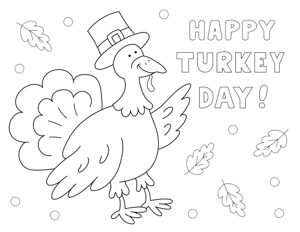 Free Printable Thanksgiving Coloring Pages For Kids Happy Toddler Playtime