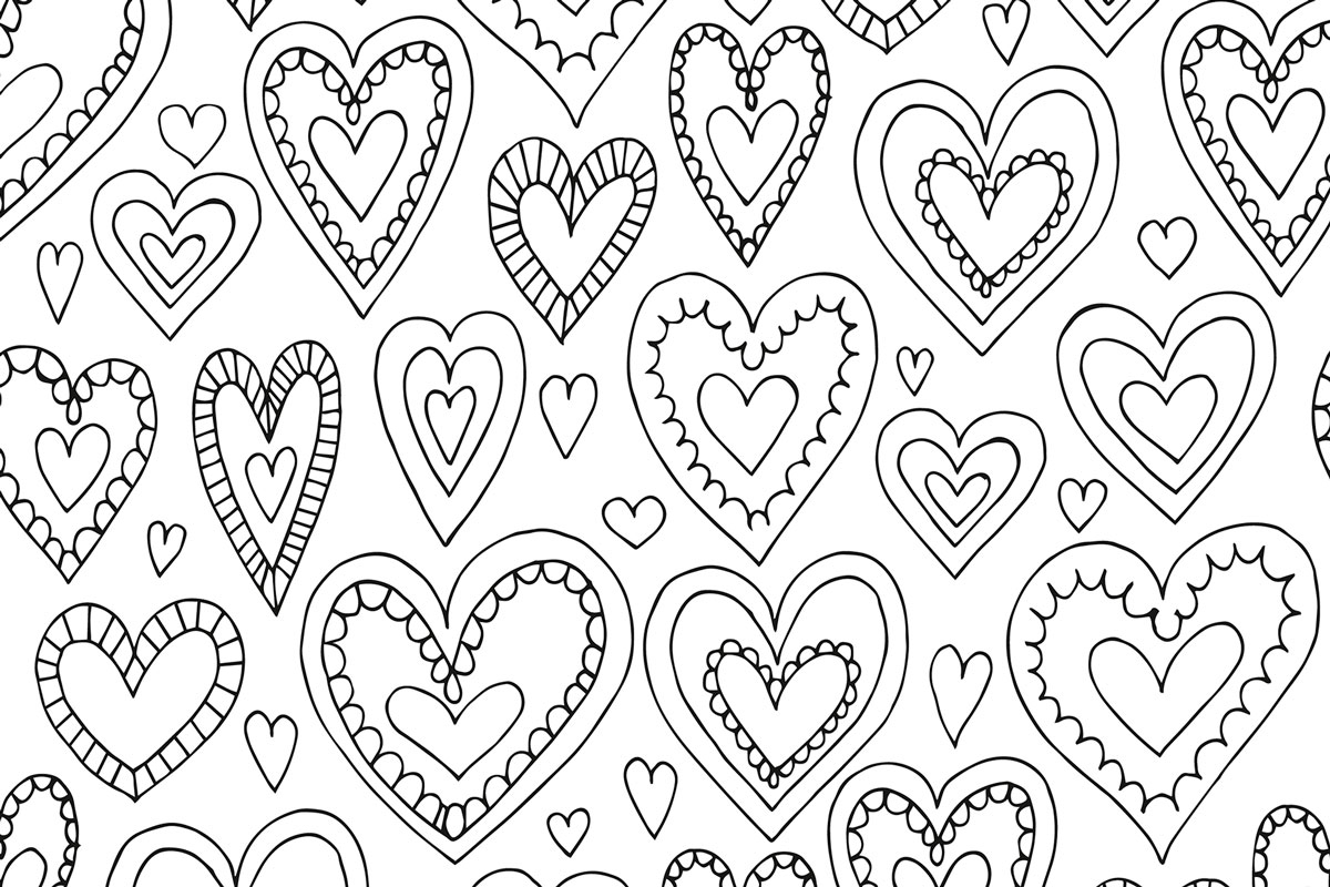 Free Valentine s Day Coloring Sheets Gathered