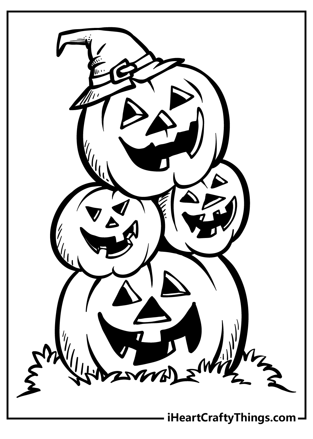free print halloween coloring pages