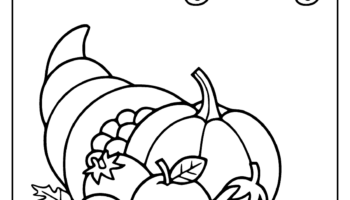 Happy Thanksgiving Coloring Page Sketch Repo