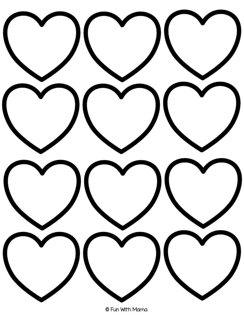 free printable heart patterns free printable heart patterns