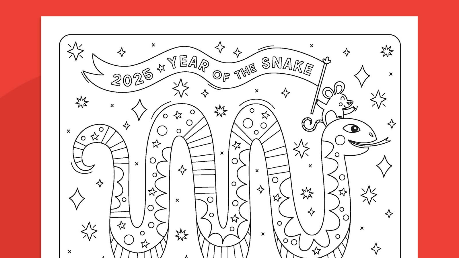 Lunar New Year 2025 Coloring Page Grab Our Free Download We Are Teachers Lunar New Year 2025 Coloring Page Grab Our Free Download We Are Teachers