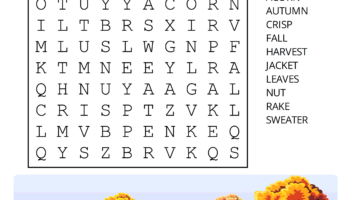 Printable Fall Word Search Puzzles Autumn Word Search Free Printables Lettering SVG Files Tools Apps