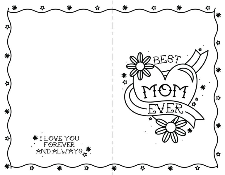 Printable Mother s Day Card Always Whatever