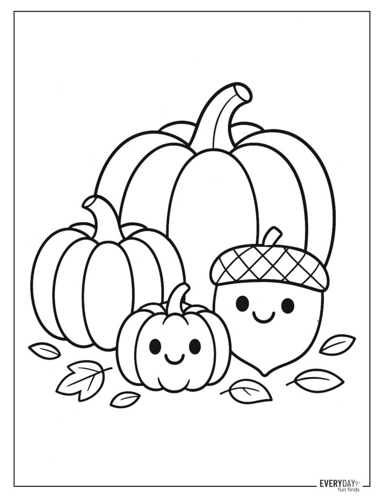 Pumpkin Coloring Pages Free Printables