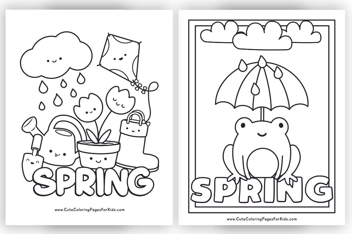 free coloring pages spring free coloring pages spring