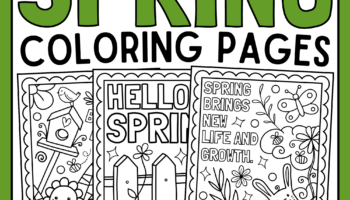 Spring Coloring Pages Spring Coloring Sheets Spring Break Coloring Pages Made By Teachers