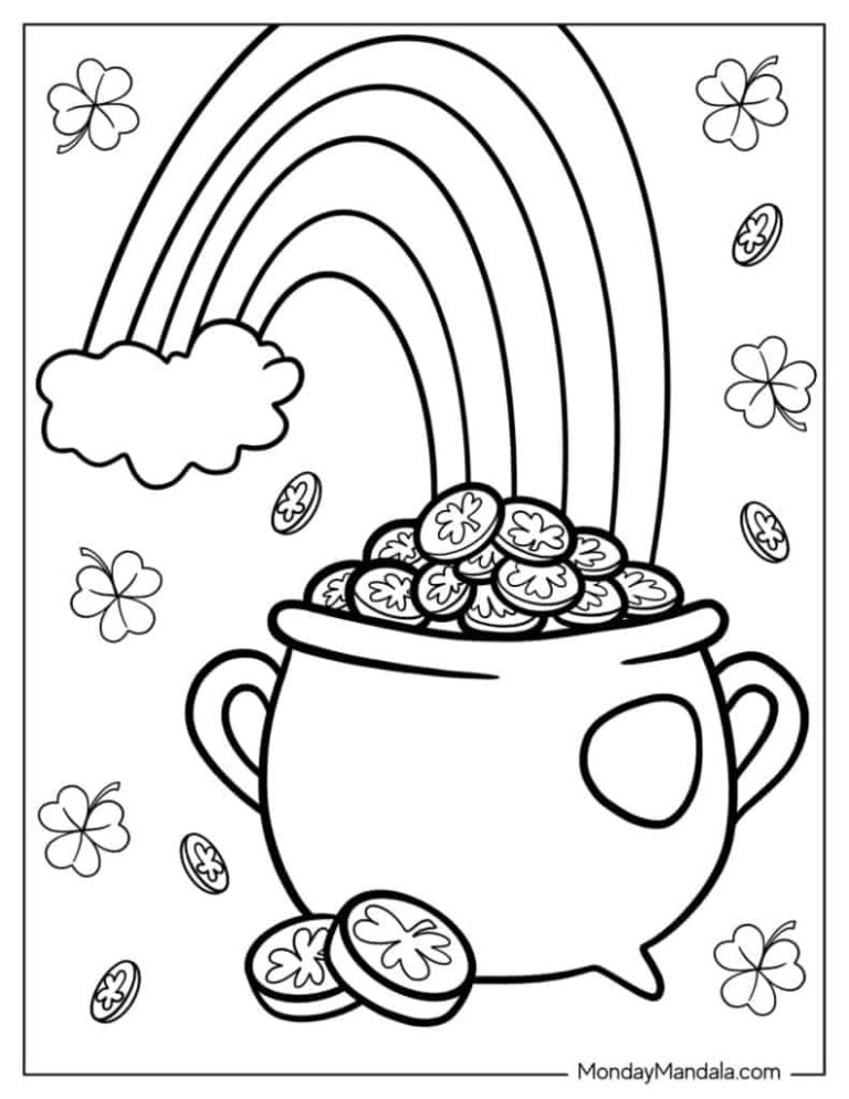 St Patrick s Day Coloring Pages Free PDF Printables 
