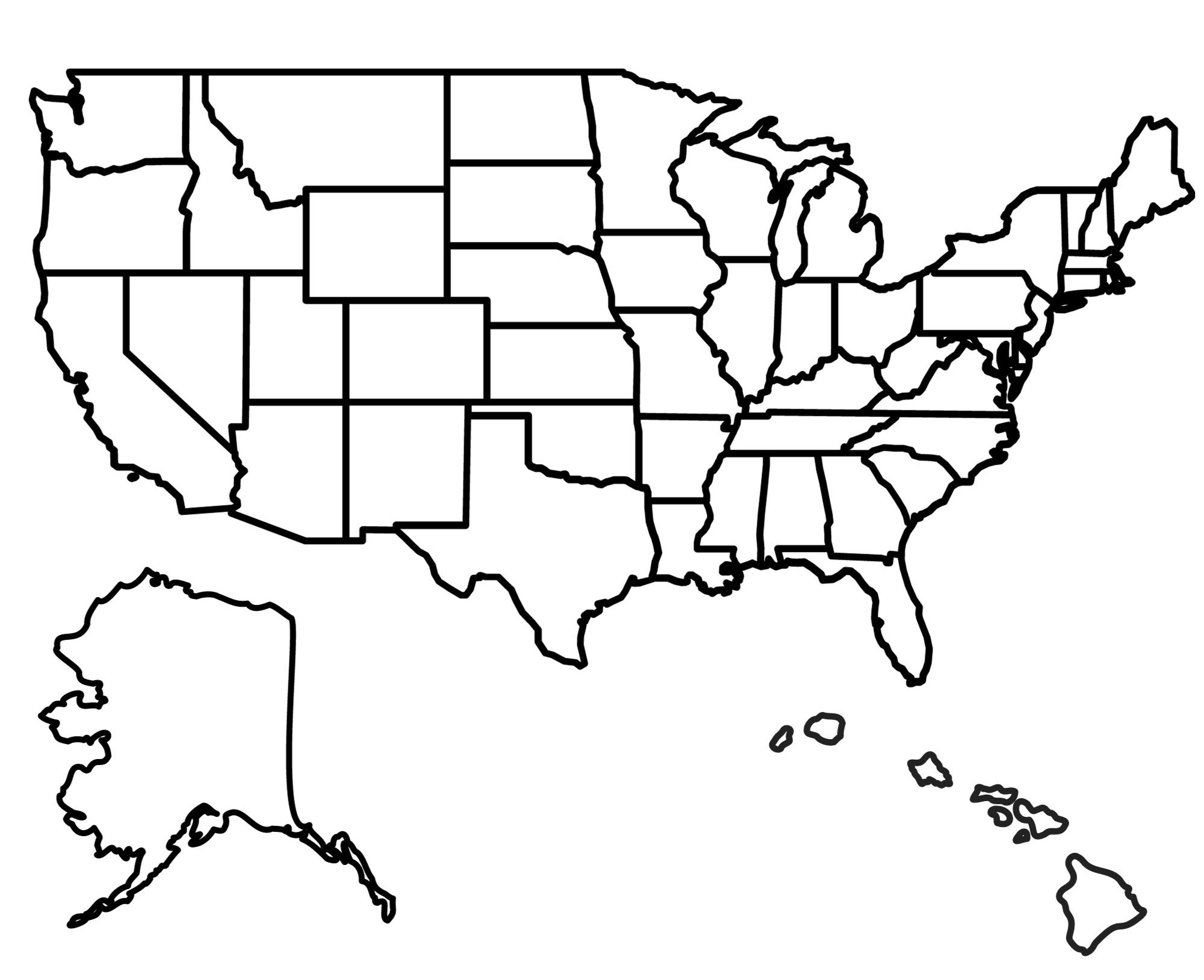 State Outlines Blank Maps Of The 50 United States GIS Geography Worksheets Library State Outlines Blank Maps Of The 50 United States GIS Geography Worksheets Library