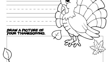 Thanksgiving Coloring Book Free Printable For The Kids 