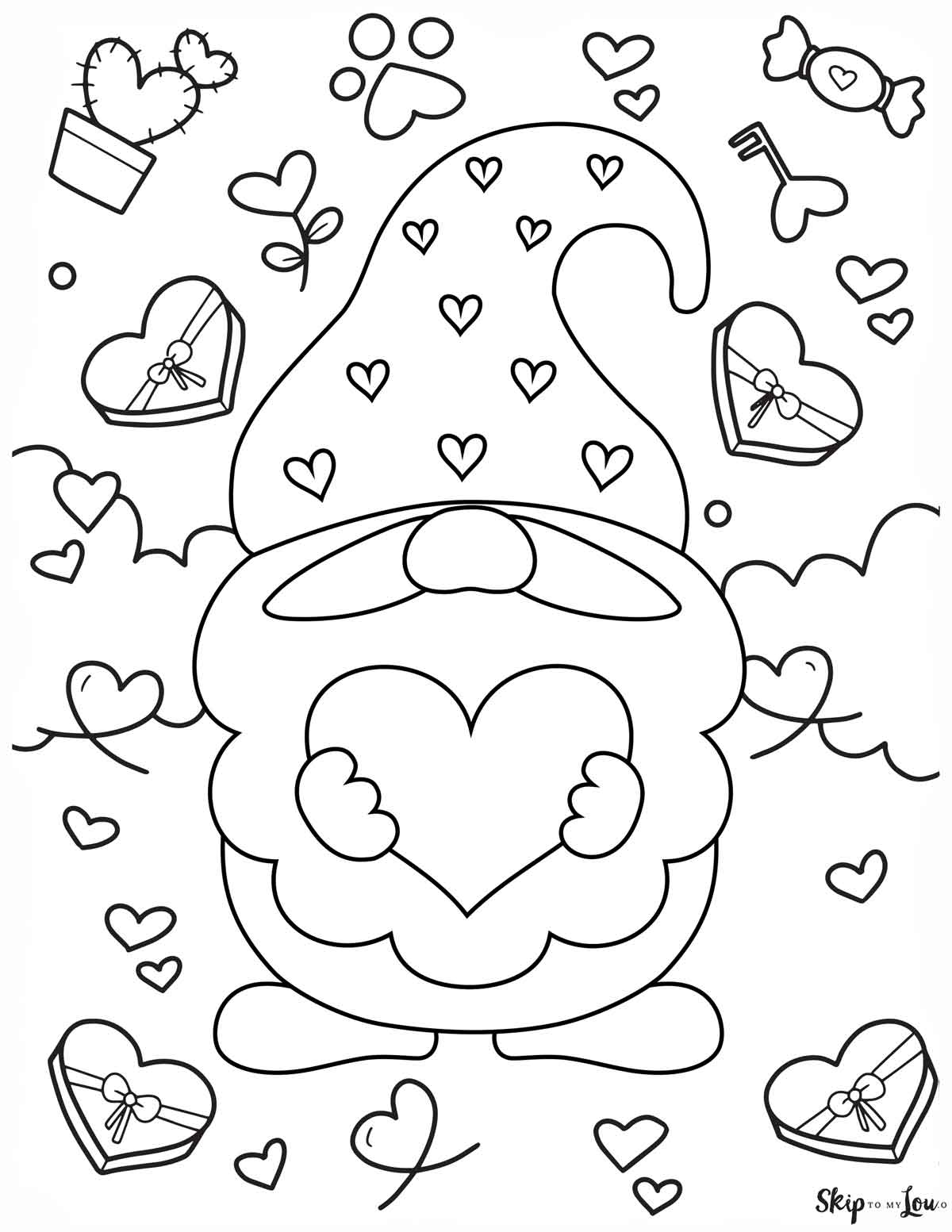 The BEST Free Valentines Day Coloring Pages Skip To My Lou Worksheets Library