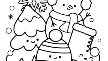 Winter Coloring Pages Free Printable PDF Downloads Cute Coloring Pages For Kids