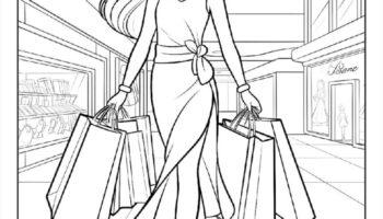 100 Barbie Coloring Pages Free PDF To Print Woo Coloring