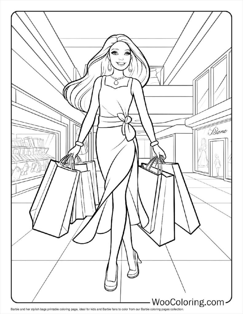 100 Barbie Coloring Pages Free PDF To Print Woo Coloring 100 Barbie Coloring Pages Free PDF To Print Woo Coloring