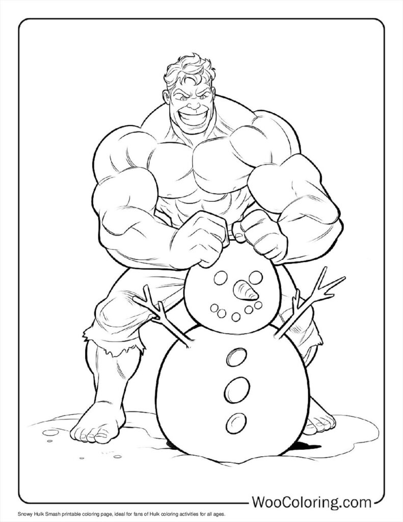 100 Hulk Coloring Pages Free PDF To Print Woo Coloring 100 Hulk Coloring Pages Free PDF To Print Woo Coloring