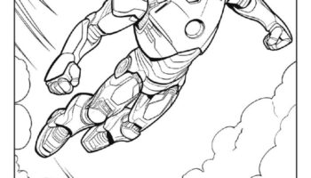 100 Iron Man Coloring Pages Free PDF To Print Woo Coloring
